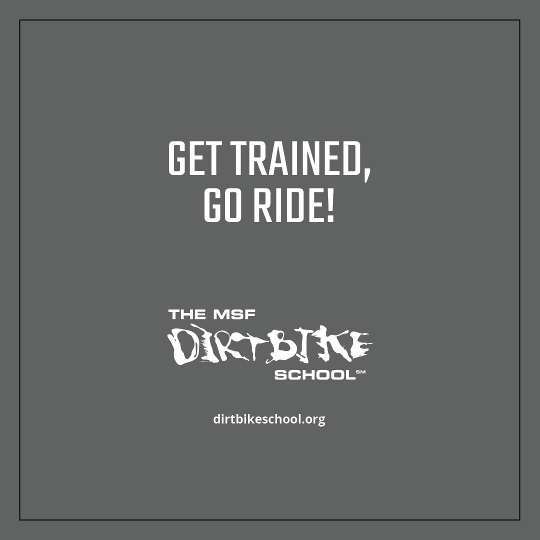 Get Trained, Go Ride!