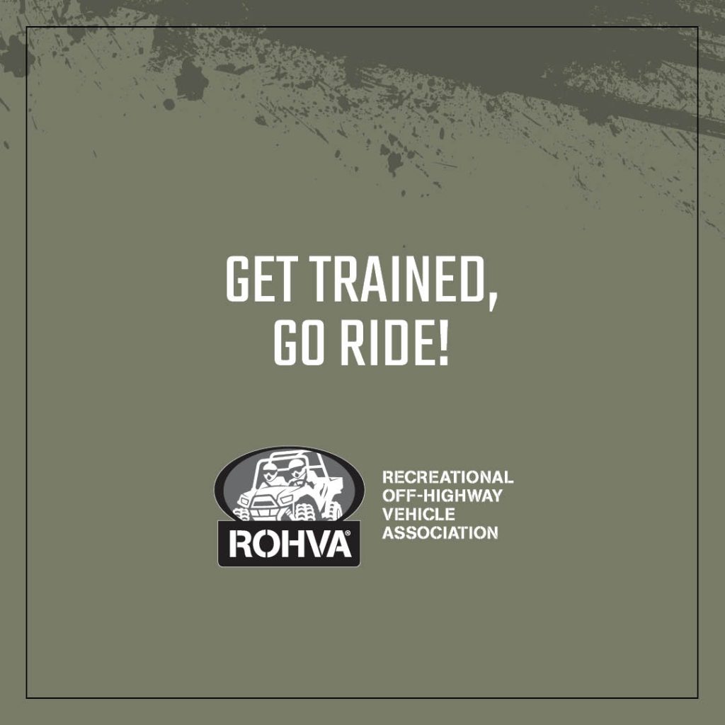 Recreational Off-Highway Vehicle Association (ROHVA) - Responsible ...